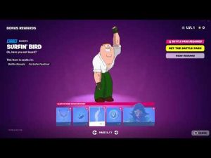 Fortnite Bird Is The Word (Peter Griffin Emote)